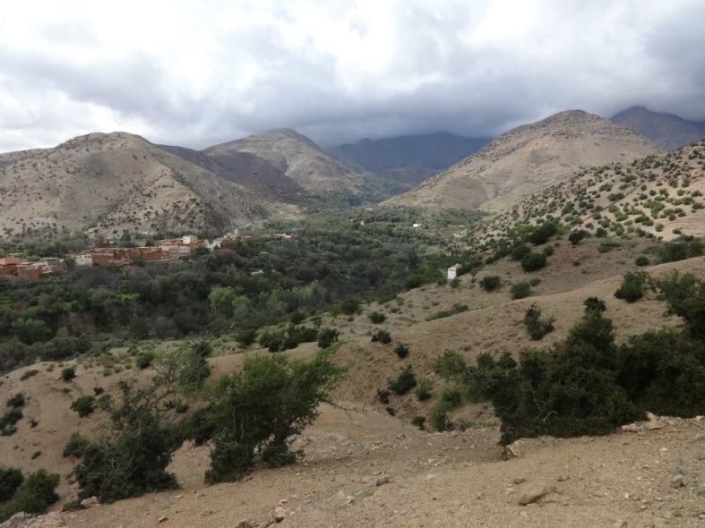 Foothills of the Tichka Plateau near Imoulas, Taroudant Province, Morocco (March 2015)
