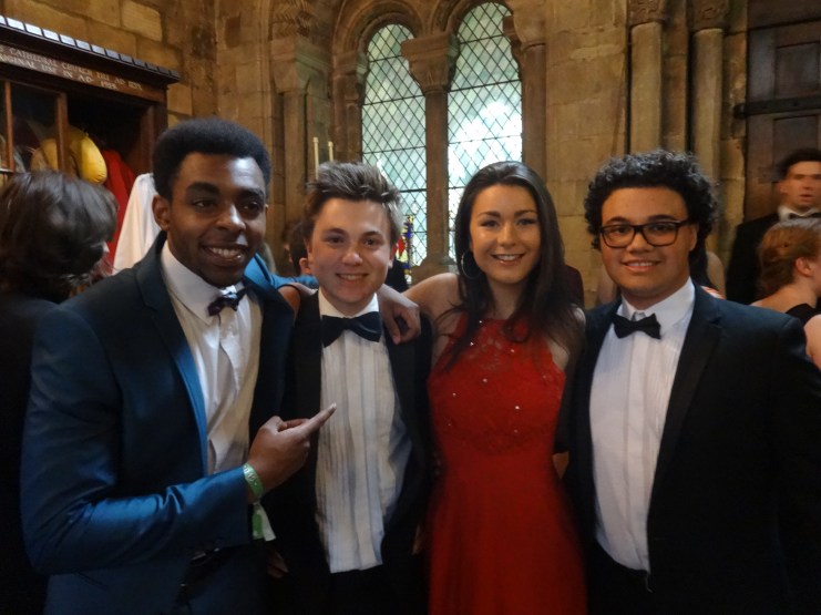 The Northern Lights hit Durham Cathedral (Durham)