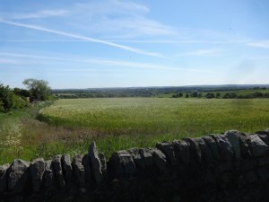 Durham City in the valley below New Brancepeth