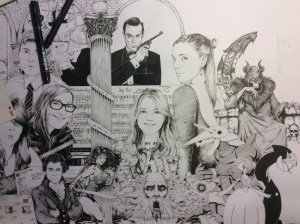 A year and a half, five metres in and still slaving away