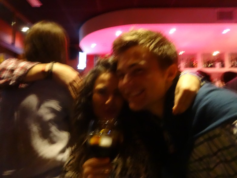 Having way too much fun to bother about blur